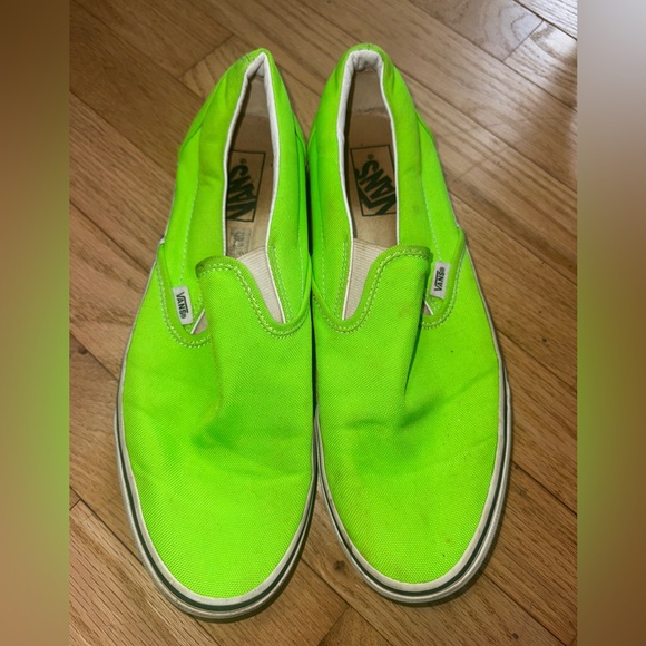 Neon green vans - Picture 2 of 2
